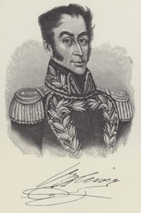 Simon Bolivar, Venezolaanse militaire en politieke leider door English School